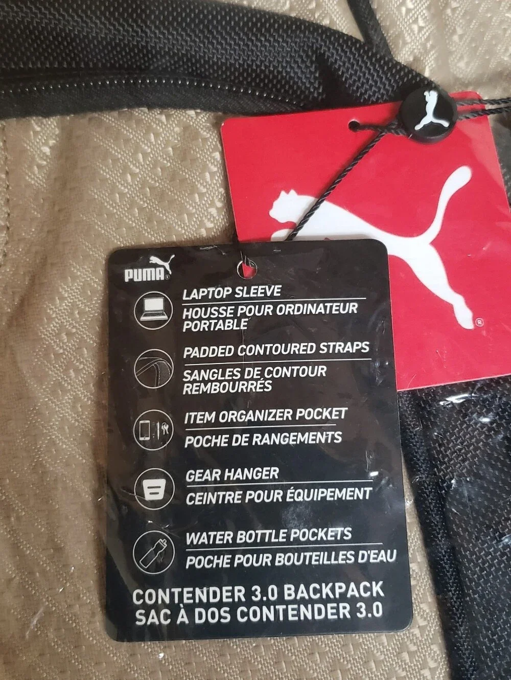 PUMA Evercat Contender 3.0 Backpack Tan Combo